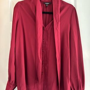 Express Red Blouse